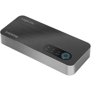 Logilink HD0058 - HDMI-Switch 2x1-Port 8K/60 Hz, HDCP, HDR, VRR, CEC