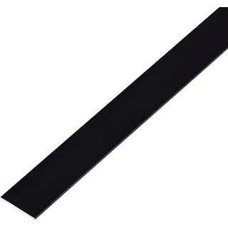 GAH Alberts Alberts Flachstange - ALU - schwarz eloxiert - 1000 x 30 x 2 mm