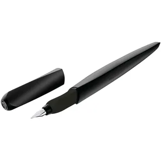 Pelikan Twist® Calligraphy Patronenfüller schwarz B (breit), 1 St.