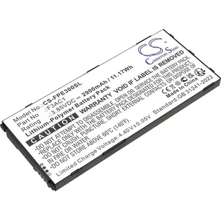 TECHTEK Akku Kompatibel mit [Fairphone] Fairphone 3, Fairphone 3+ Ersetzt F3AC1 - Schwarz