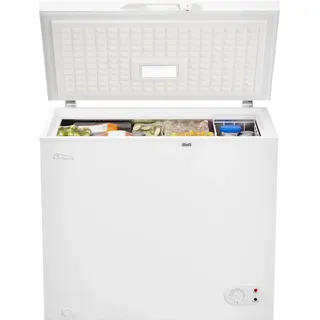 Tronitechnik TroniTechnik® Gefriertruhe Kühltruhe BORGAR PRO mit 2in1 Gefrier- und Kühlfunktion 210 Liter, 223kwh/Jahr LED-Licht