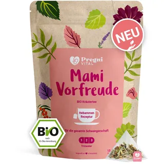 Mami Vorfreude BIO Schwangerschaftstee für die gesamte Schwangerschaft - von PregniVital® 15 St Tee