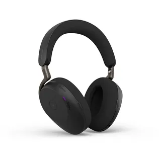 JABRA Evolve3 85 MS Schwarz Kabelloses Bluetooth-Headset inkl. USB-C Dongle, ANC (Aktive Geräuchunterdrückung)