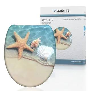 Schütte WC-Sitz BEACH Duroplast mehrfarbig