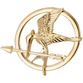 Die Tribute von Panem Brosche Spottdrossel Katniss Vergoldet