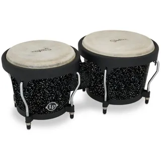 Latin Percussion Bongo, Percussion, Bongos, LPA601-BM Aspire Santana Bongo Set 6,75"/8" Black Magic - Bongo schwarz