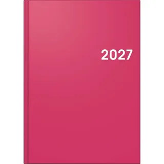 Baier & Schneider BRUNNEN 1079561647 Buchkalender Mod. 795 2027 A5, Papier, pink