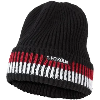 1. FC Köln Strickbeanie Schwarz