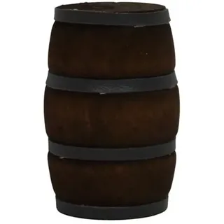 Krippenzubehör Holzfass 5 cm Deko für Weihnachtskrippe aus Holz
