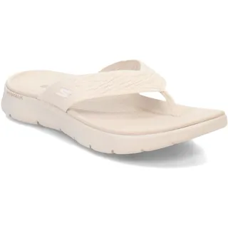 SKECHERS Go Walk Flex Splendor Damen Ankle Strap Fischersandale, Natürlich, 41 EU