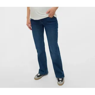 MAMA LICIOUS Mamalicious FLARED JEANS »Mledina« - Damen, - Gr. 29/32 - dunkelblau