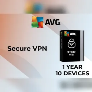 AVG Secure VPN Key (1 Year / 10 Devices)  - GLOBAL