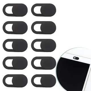 10 Stück Ultraflache kamera abdeckung – Nur 0.7 mm dünn – einfacher Privatsphäreschutz für Laptop, Smartphone & PC
