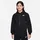 Sportswear Club Fleece Kapuzenjacke Kinder Black/White M