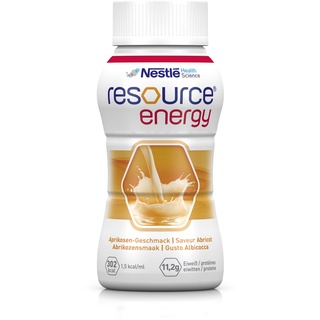 Nestlé Resource Energy 4x200ml Aprikose Hochkalorische Trinknahrung