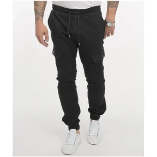 Rock Creek Cargohose Regular Schwarz W32 L32