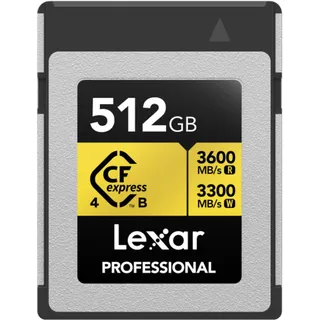 Lexar CFexpress Professional Gold 4.0 Typ B 512 GB