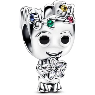 Pandora Moments Marvel Groot Stern-Charm aus Sterling Silber, Kompatibel Moments Armbänder, 793559C01