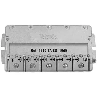 Televes Easy-F-Abzweiger 8f. 16dB 5-2400Mhz EFA816 (Verteiler und Abzweiger), Antennenkabel