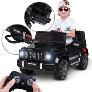 ACTIONBIKES MOTORS Mercedes AMG G63 Kinder Elektroauto schwarz (W463)