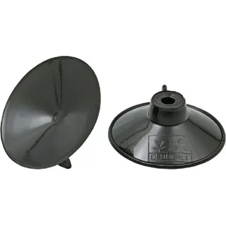 Dennerle 3042 Sauger Longlife, 2 Stück, groß, schwarz