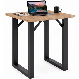 VCM Bartisch Xona 80 x 50 cm Schwarz