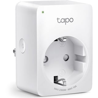 Tapo WLAN Smart Steckdose Tapo P100, Smart Home WiFi Steckdose, Alexa Zubehör, funktioniert mit Alexa, Google Home, Tapo App, Sprachsteuerung, Fernzugriff, Kein Hub notwendig, Mini, Weiß