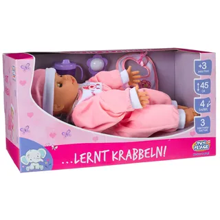 Müller - Toy Place - Baby...lernt krabbeln, 45 cm