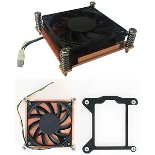 Low Profile Kühlkörper/Lüfter 1U f. Intel Sockel 115x (1150/1151/1155/1156)