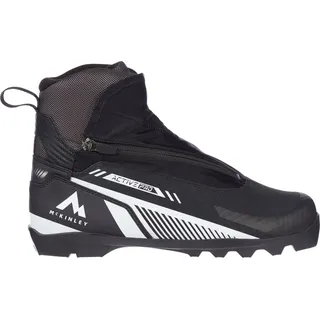 Mc Kinley Active Pro Unisex Langlaufskischuhe Schwarz/Weiß 48,5