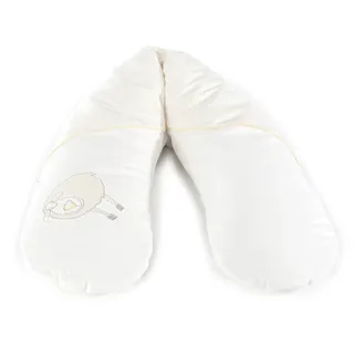 Mikroperlen schaf beige