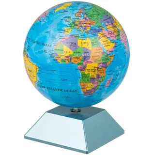 Out of the Blue Drehende Weltkugel ca. 14 x 19 cm in Geschenkverpackung rotierender Globus