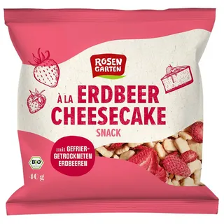 Rosengarten - Erdbeer Cheesecake Snack 40 g