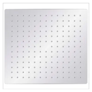 vidaXL Regenbrause Edelstahl 304 30x30 cm Quadrat