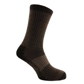 Wrightsock Socken Merino Stride Crew Brown XL