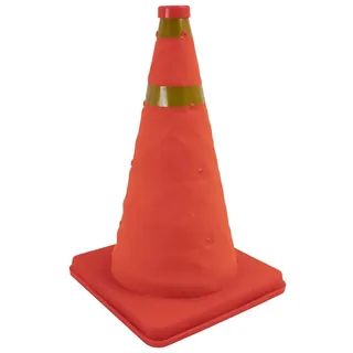 Dönges Faltleitkegel, Höhe 600 mm, teilreflektierend