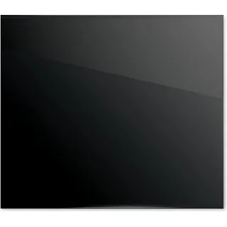 ALLboards Glas Herdabdeckplatte Schneidebrett SCHWARZ CLASSIC BLACK 52x60 cm Multi-Platte Arbeitsplatte Herdschutz