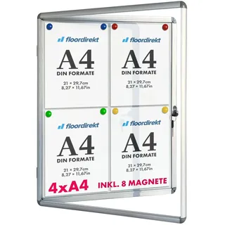 Master of Boards Schaukasten Innen Premium 49 x 67 cm 4 x A4