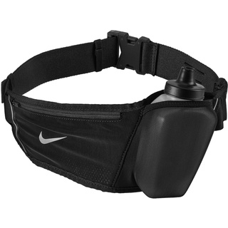 Nike Unisex – Erwachsene Flex Stride Bottle Belt 12 OZ schwarz