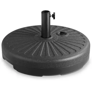 CASARIA Schirmständer Kunststoff 28 Liter Schwarz