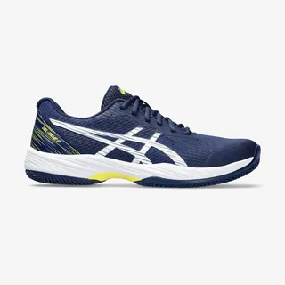 Herren Tennisschuhe Sandplatz - Asics Gel Game 9 blau/gelb 45