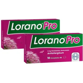 Lorano Pro 5 mg - Allergietabletten
