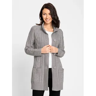 Inspirationen Strickjacke in Grau 40