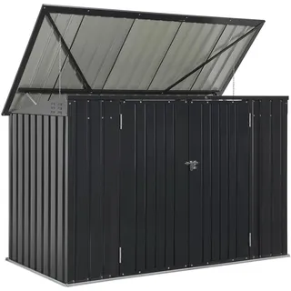 Juskys Mülltonnenbox Namur 1,9m2 grau