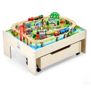 Vevor Holz Aktivitätstisch 100-teilig