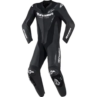 Alpinestars GP Force V2 Lederkombi - schwarz-blau-neonrot - 50