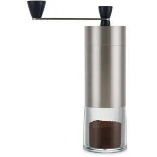 Tchibo Kaffeemühle silber/transparent