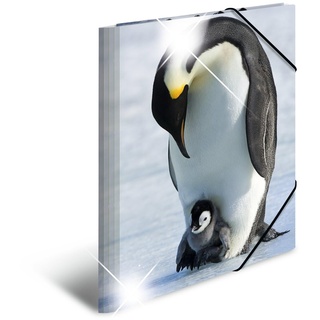 Herma Sammelmappe Tiere A3 pinguine