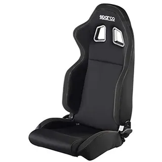 Sparco 00961NRNR Sportsitz R100, Schwarz/Schwarz