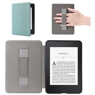 Hülle Kindle Paperwhite 11. Generation 2021 mit Magnetischer, 6.8" Smart-Cover Case mit Handschlaufe und Auto-Sleep-Wake-Funktion, Signature Edition Kindelhülen